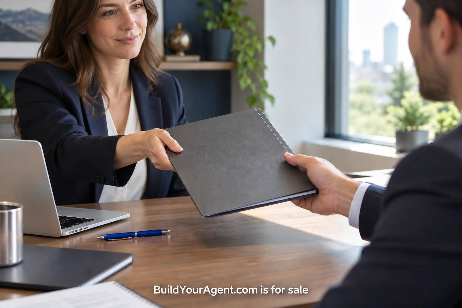 Editorial illustration for Where an agent should hand work back